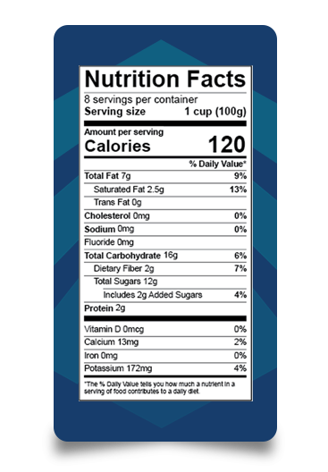 Nutrition-label